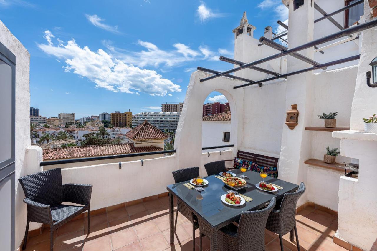 797 Hr - Pueblo Evita- Andalusian Apartment With Terrace. Benalmádena Zewnętrze zdjęcie