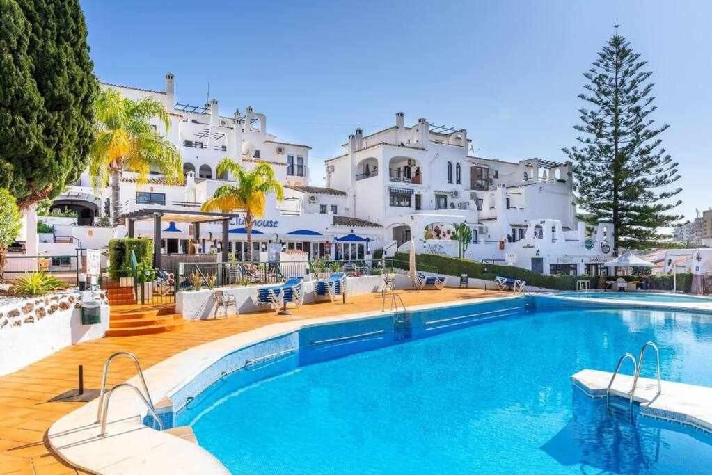 797 Hr - Pueblo Evita- Andalusian Apartment With Terrace. Benalmádena Zewnętrze zdjęcie
